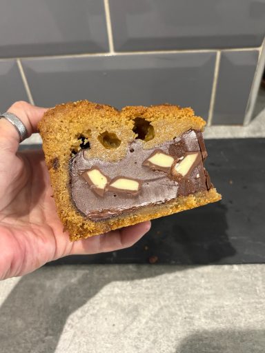 Kinder Cookie Pie Slice