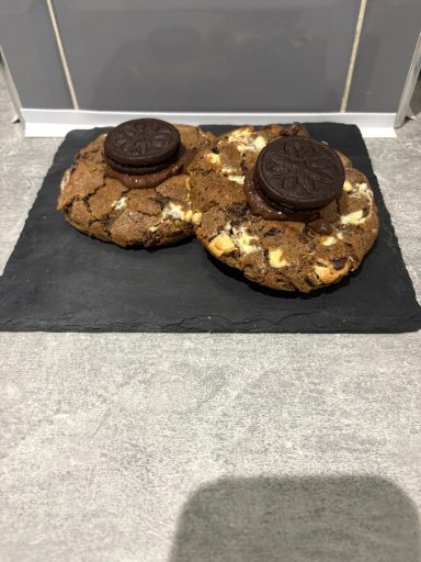 NYC Style Oreo stuffed Cookies